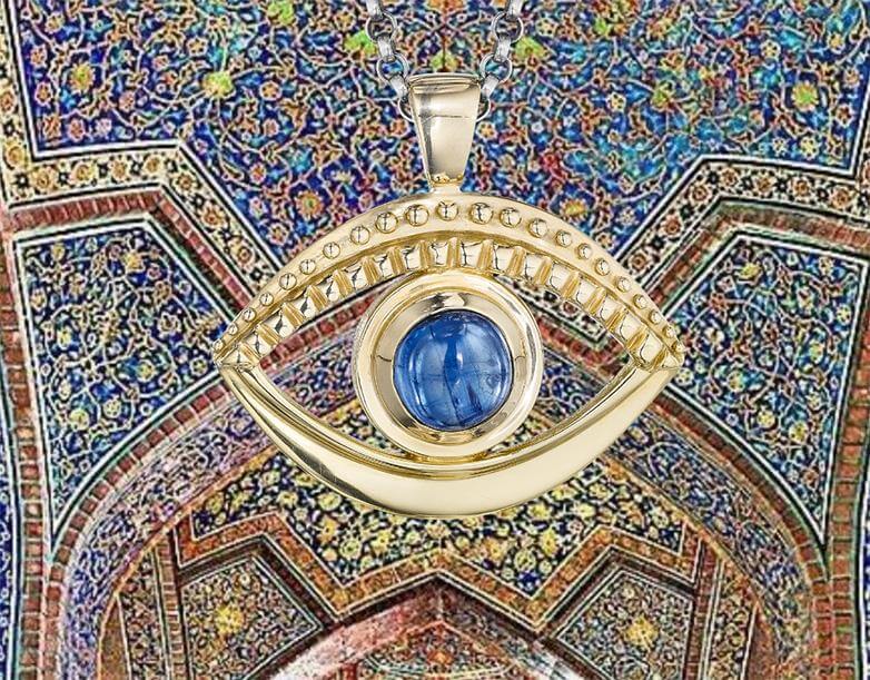 Protect yourself learn about the story of the evil eye by Jane Bartel Jewelry. This talisman has been worn throughout history
